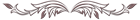 Leaf Pattern Footer